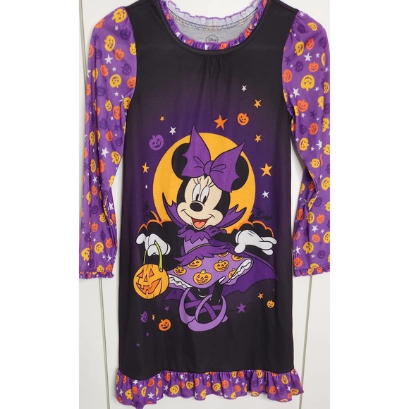 DISNEY MINNIE MOUSE Halloween Nightgown size 6/8 - Picture 2 of 8